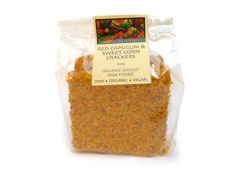 Crackers - Capsicum and Sweetcorn (100g)