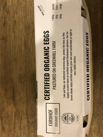 EGGS Farmhof 1doz 800g enormous