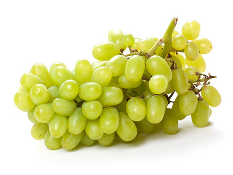 White seedless grapes